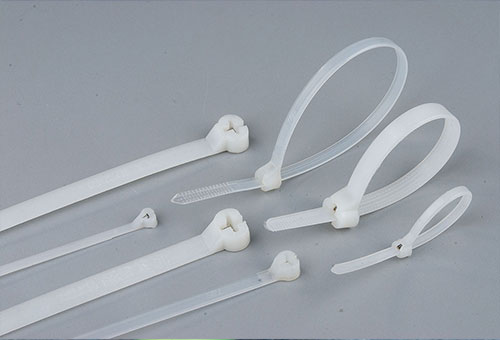 不锈钢嵌片式尼龙扎带